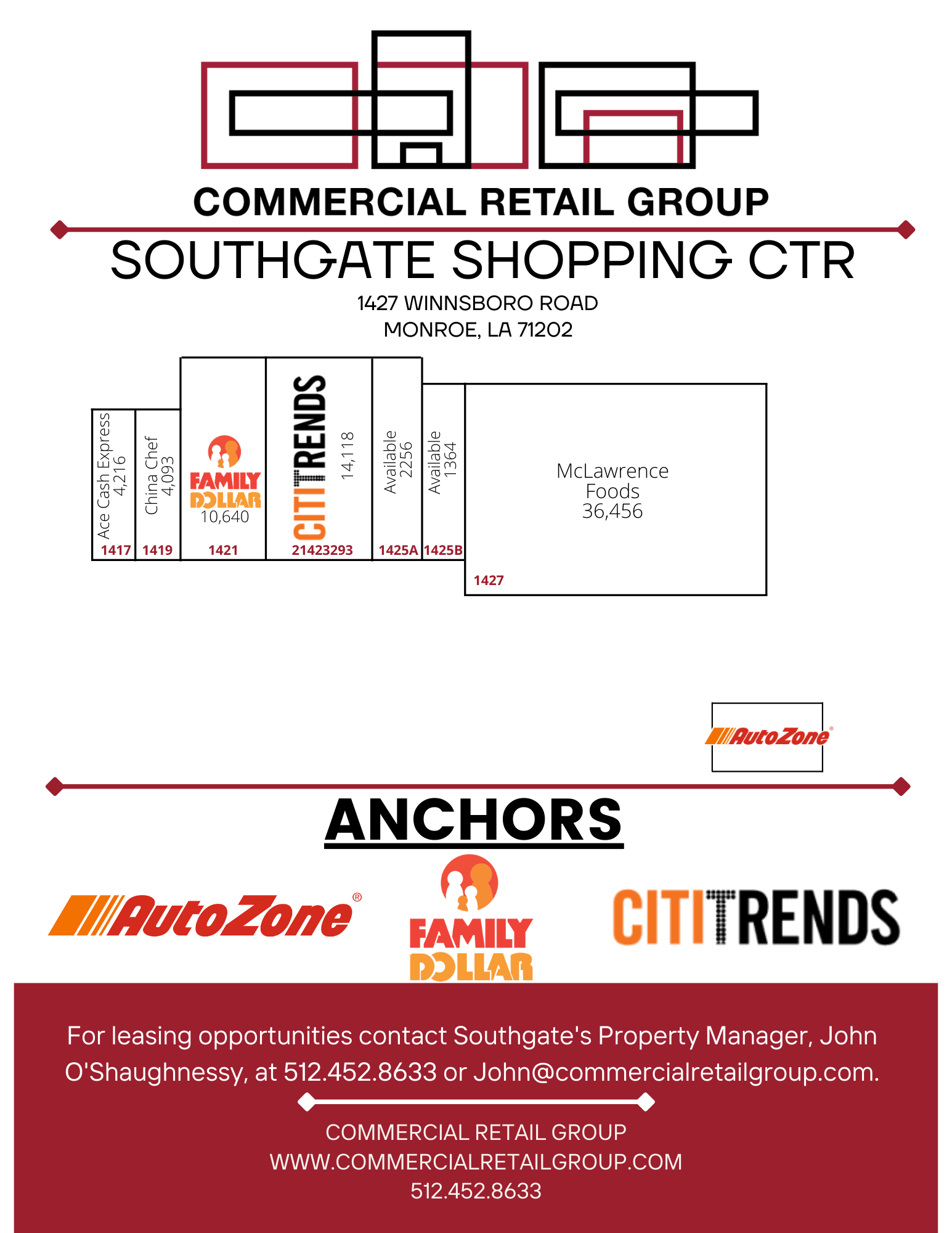 Southgate Shopping Center Commercial Retail Group, LLC