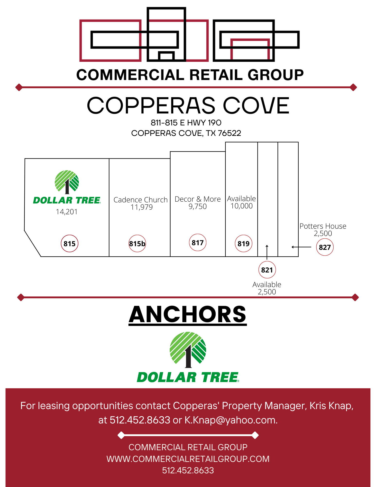 Cooperas Cove Shopping Center Commercial Retail Group, LLC