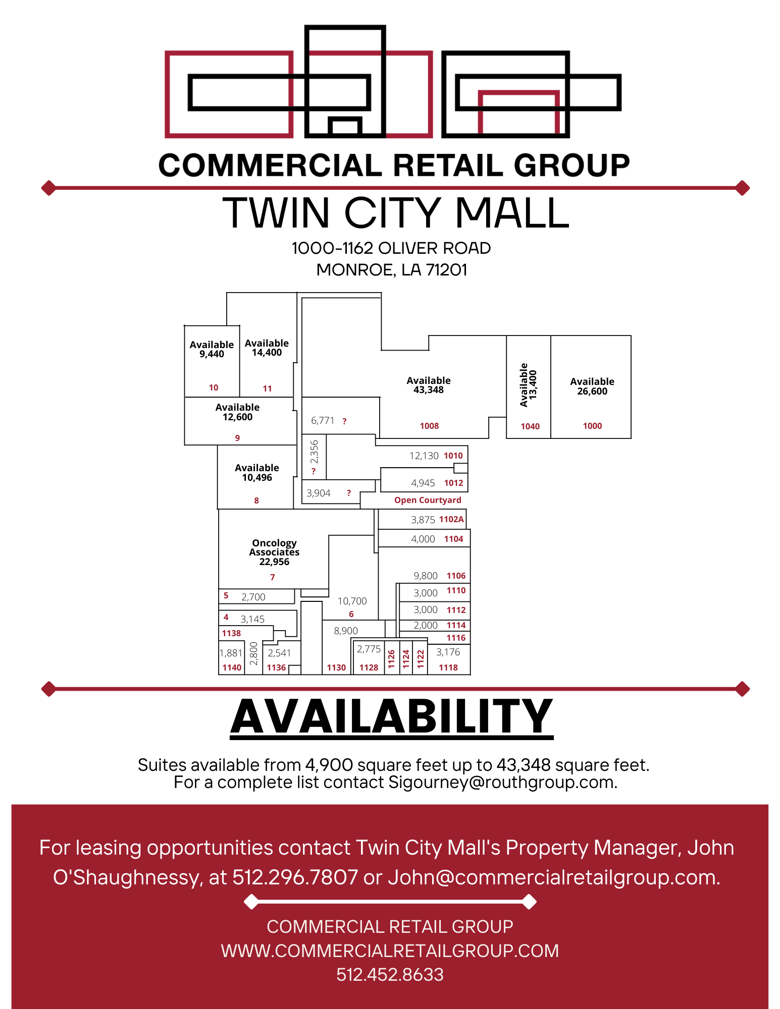 Twin City Mall Flyer Pg 1