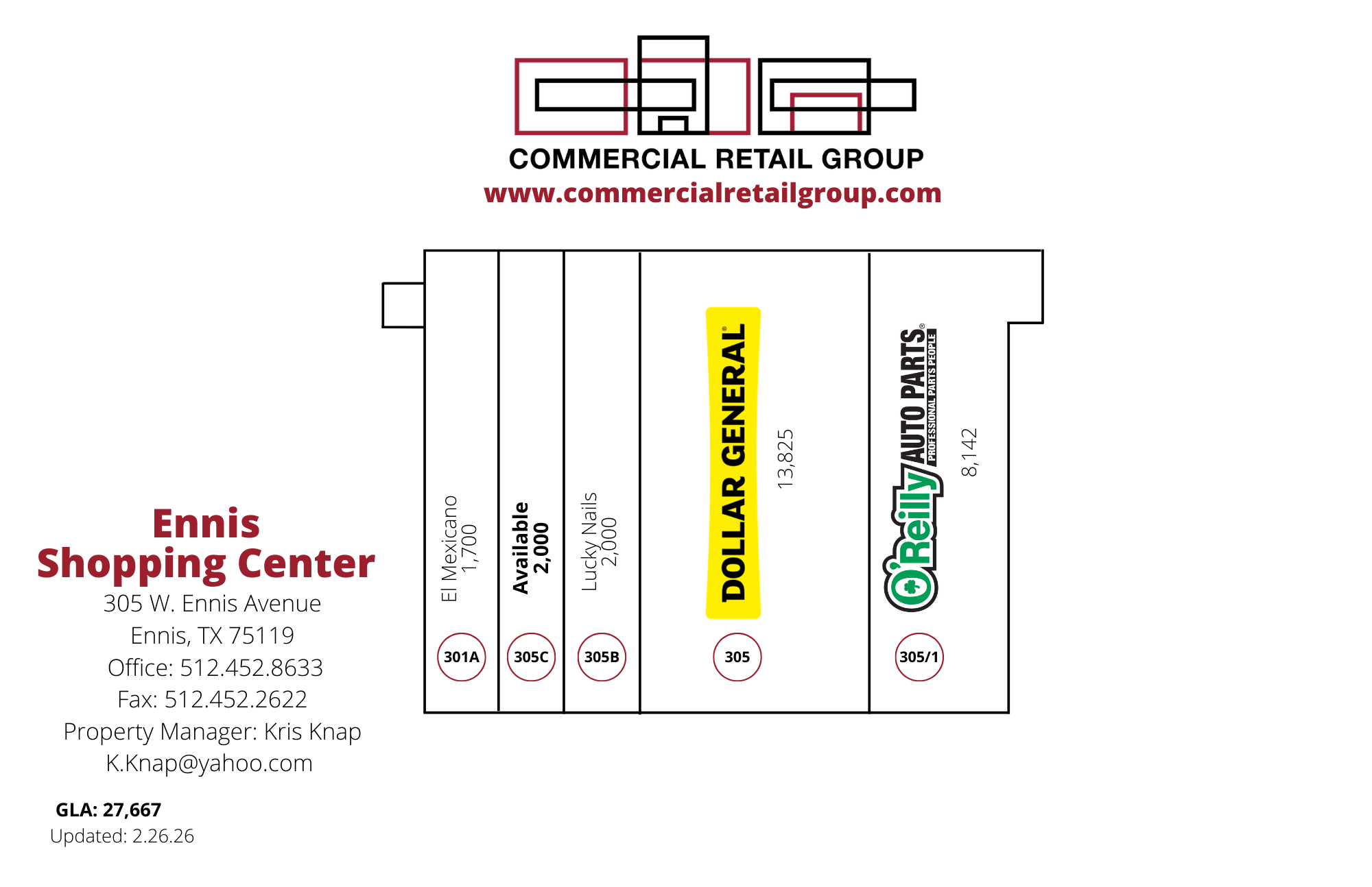 Ennis Shopping Center